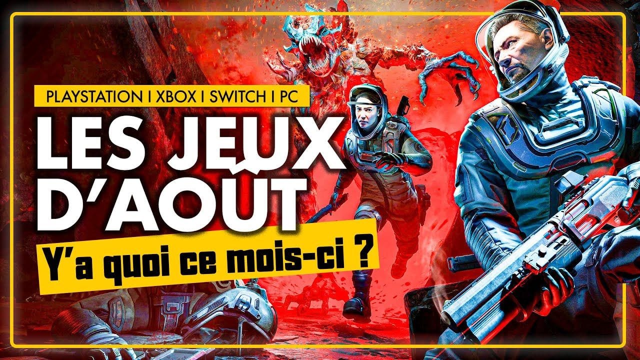 TOP 10 des sorties jeux vidéo en AOÛT 2024 ! 🎮