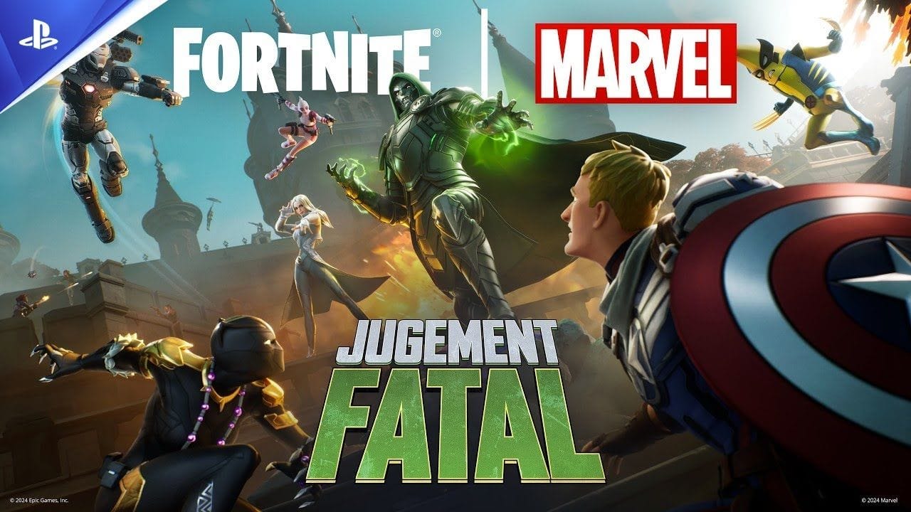 Fortnite - Trailer de lancement du Chapitre 5 - Saison 4 : Jugement fatal | PS5, PS4