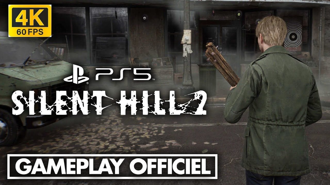 Silent Hill 2 Remake PS5 : Voici 27 MINUTES de GAMEPLAY inédites en 4K60 FPS  ! 💀