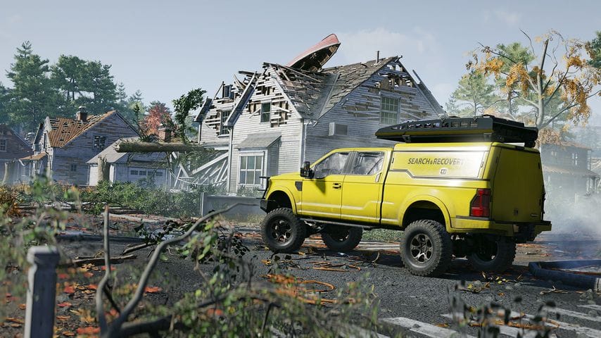 Gamescom 2024 | gc2024 - RoadCraft : et si on déblayait des catastrophes naturelles dans MudRunner ?