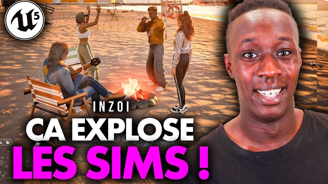 Unreal Engine 5 : J'ai JOUÉ pendant 1H à INZOI, le SIMS-KILLER coréen et c'est OUF 😍