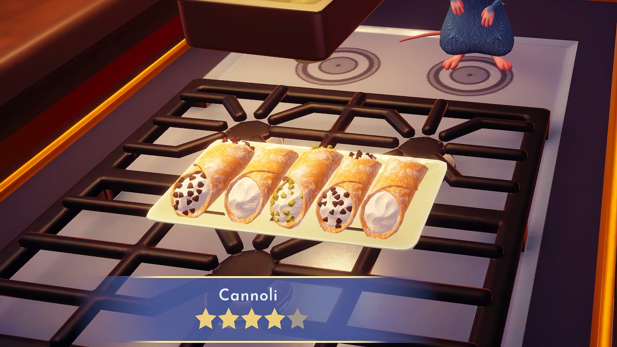 Cannoli Disney Dreamlight Valley : comment préparer cette recette 4 étoiles ?