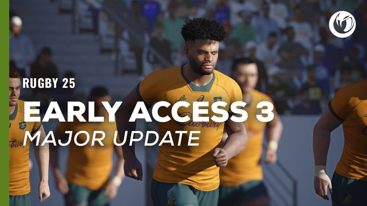 Rugby 25 accueille sa troisième mise à jour majeure et prépare le terrain jusqu'au mois d'octobre