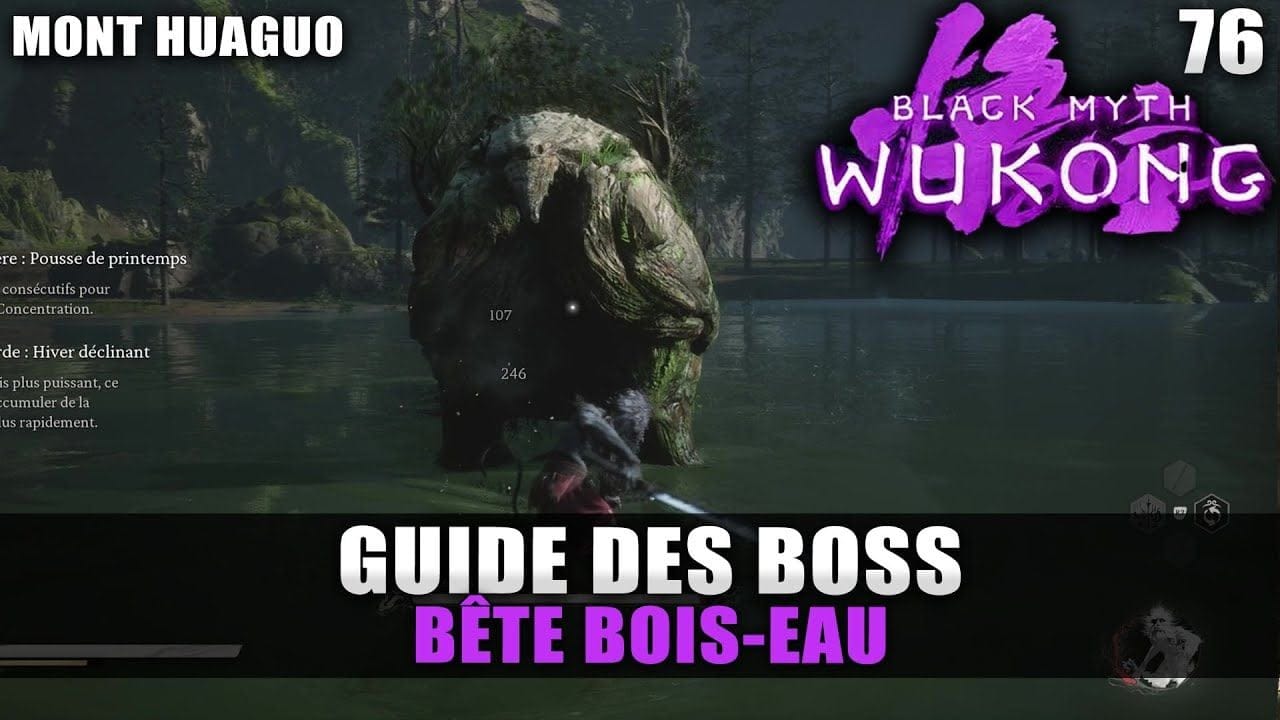 Black Myth Wukong : Guide BOSS : BÊTE BOIS-EAU (Stratégie COMBAT) Mont Huaguo