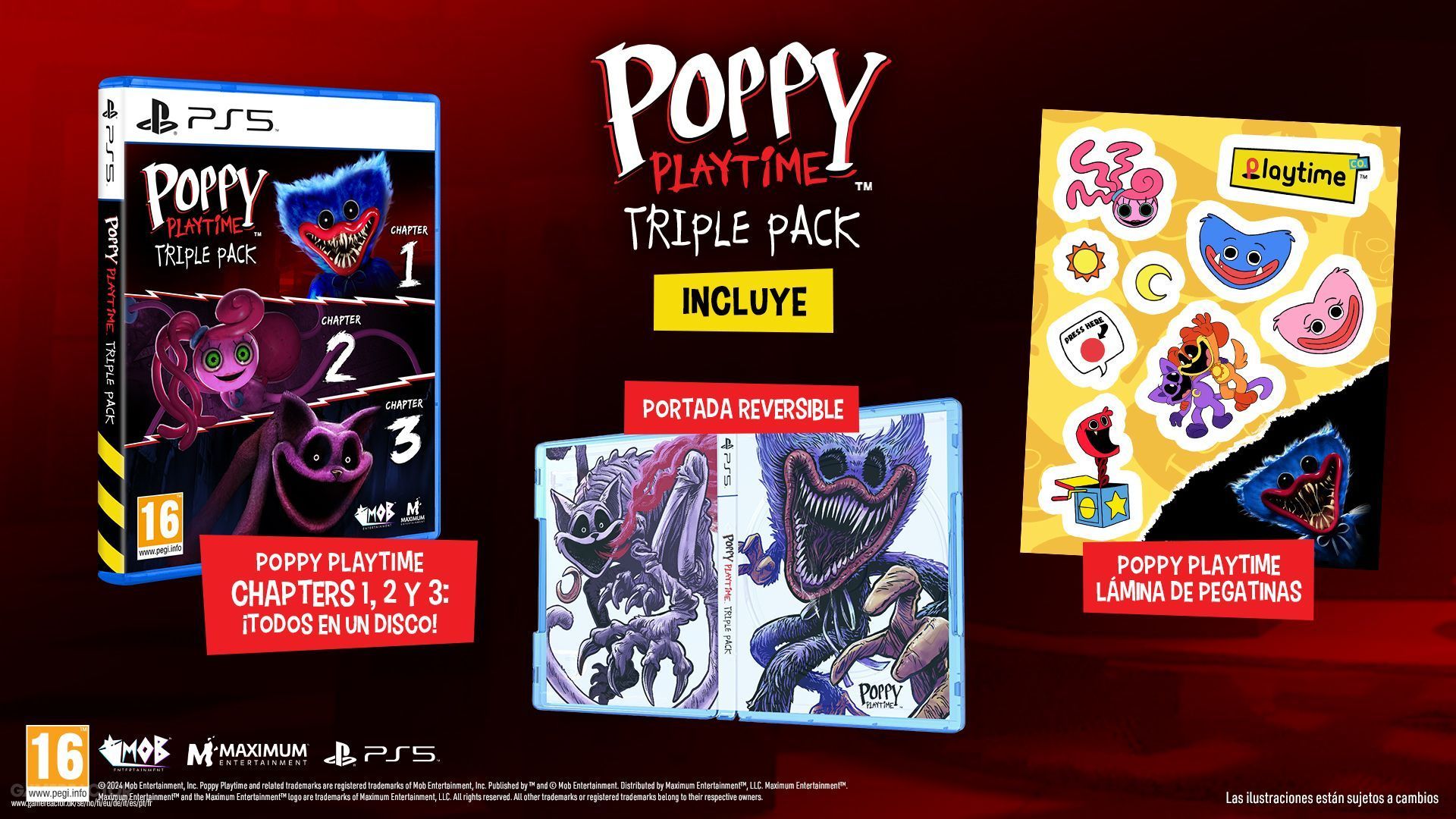 Poppy Playtime confirme une édition physique avec ses trois premiers chapitres sur PlayStation 5.