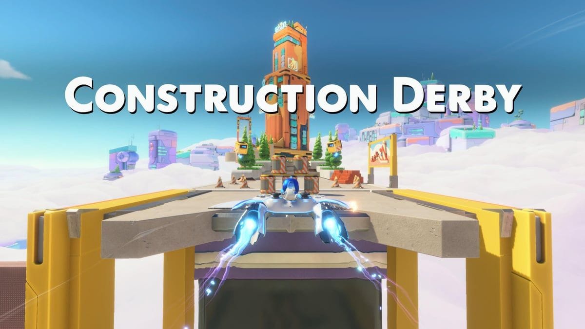 Construction Derby Astro Bot : Bots, Pièces de puzzle... Comment terminer ce niveau à 100% ?