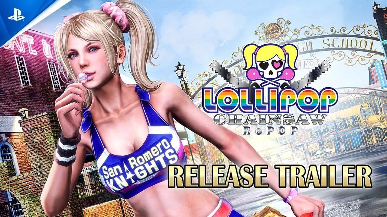 Lollipop Chainsaw RePOP - Release Trailer | PS5 Games
