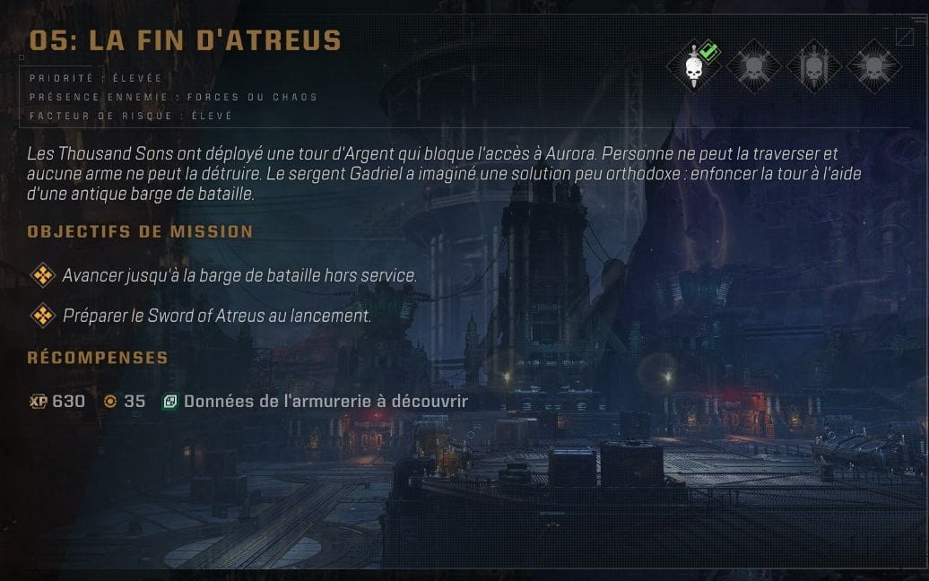 La fin d'Atreus (deux plaques de données)
