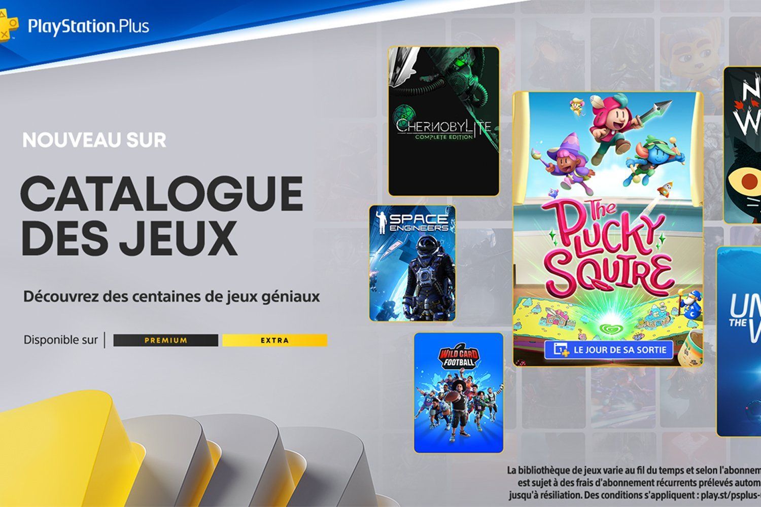 Les nouveaux jeux du PlayStation Plus se dévoilent et il y a quelques pépites