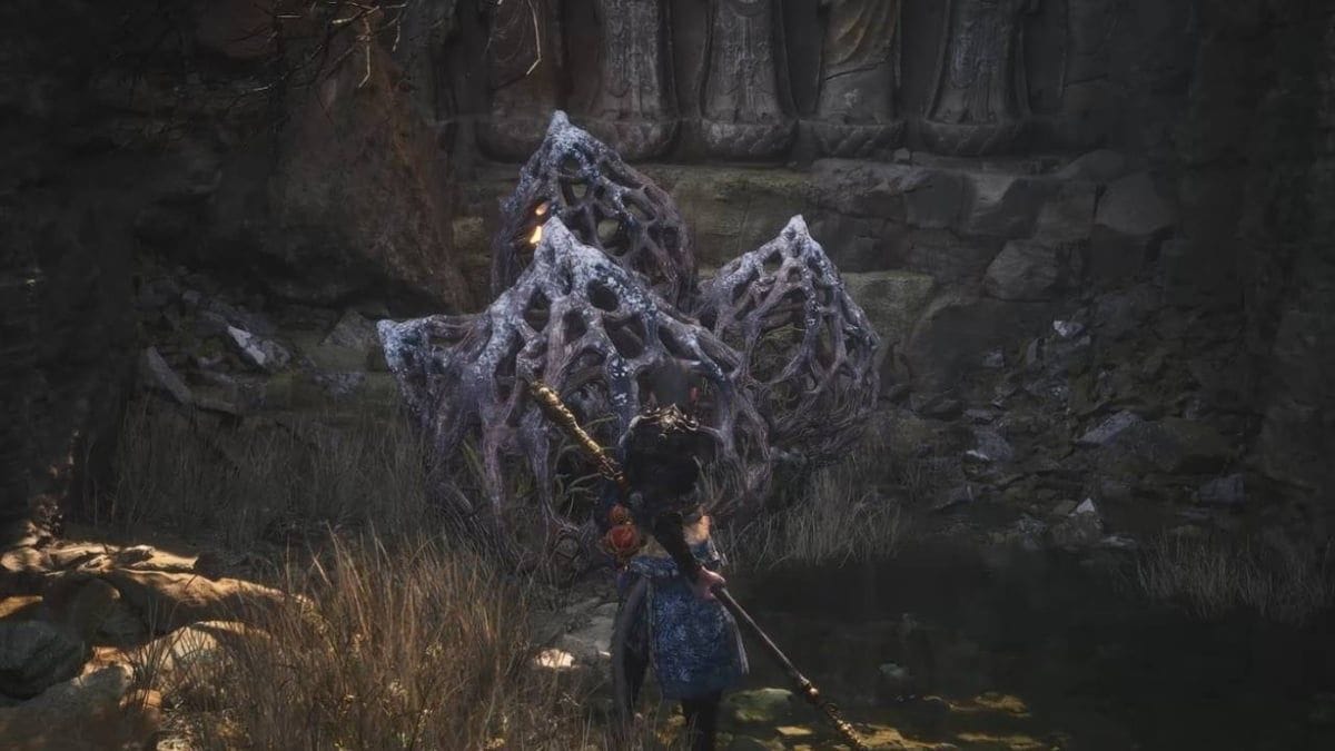 Black Myth Wukong : où récupérer le sort caché Poussière azur du chapitre 2 ?