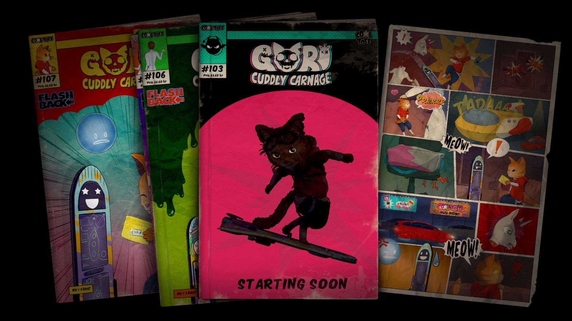 Test Gori Cuddly Carnage - Un Beat'em all avec un chat et des licornes