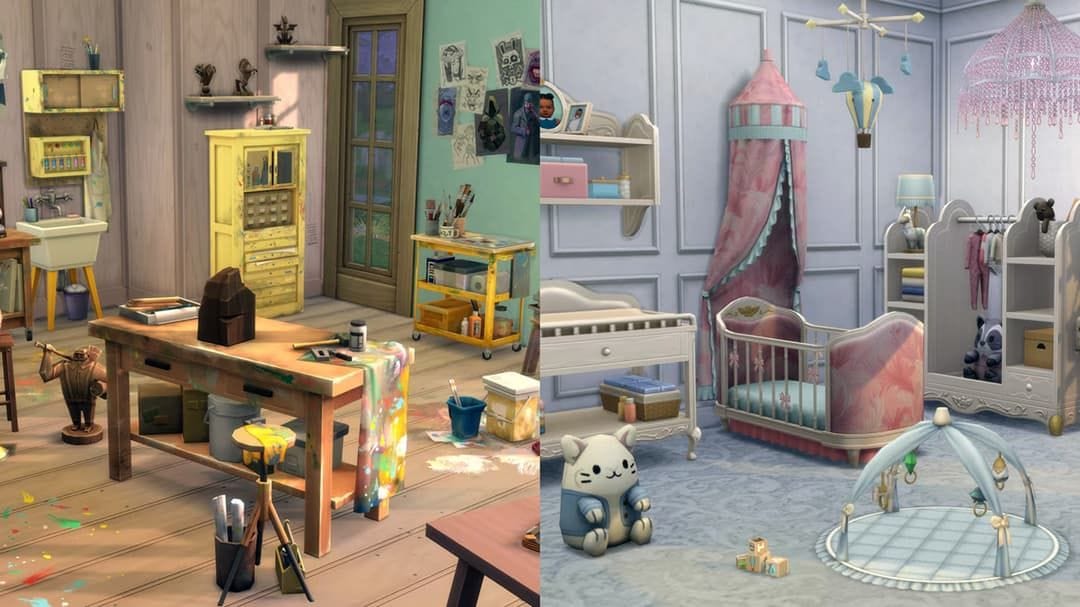 Kits Les Sims Atelier d’Artiste & Chambre d’enfant enchantée : tout ce qu’on sait - Dexerto