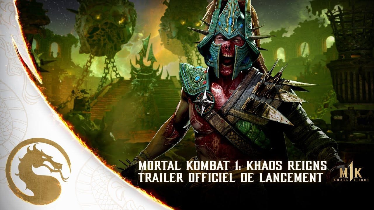 Mortal Kombat 1 : Ghostface (Scream) dévoile sa sanglante Fatality dans le trailer de lancement du DLC Khaos Reign