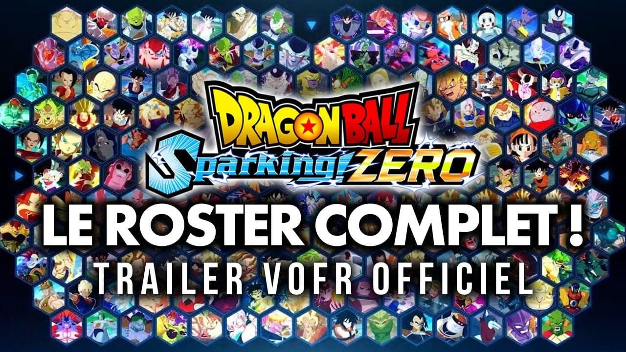 Dragon Ball Sparking ZERO : Le ROSTER COMPLET est révélé ! 💥 TRAILER Japonais sous-titré FR