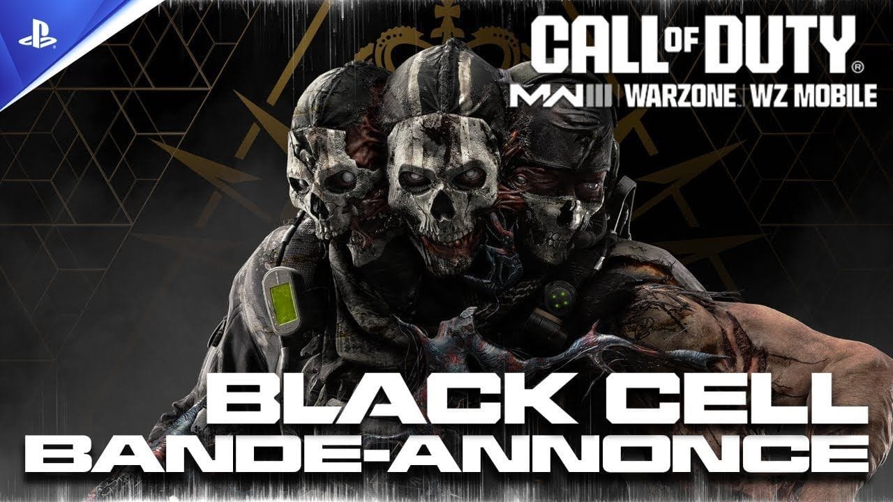 Call Of Duty Modern Warfare III & Warzone - Mise à niveau Black Cell Passe de combat S6 | PS5, PS4