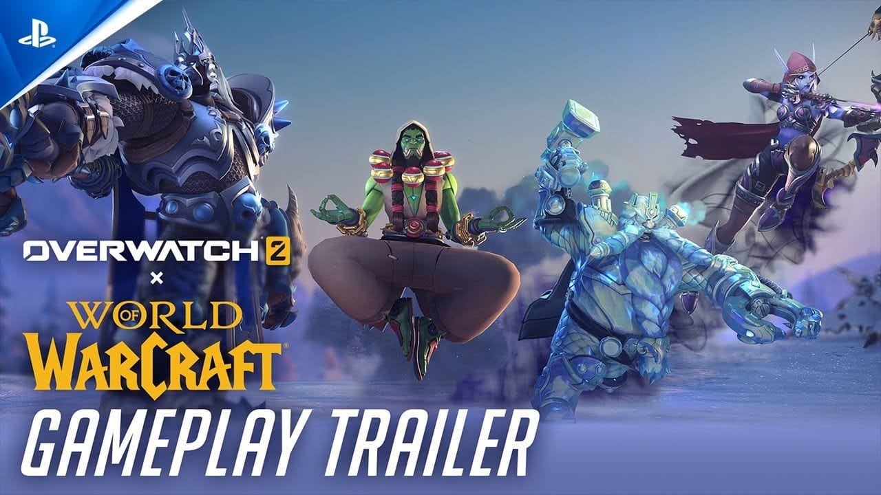 Overwatch 2 x World of Warcraft - Gameplay Trailer | PS5 & PS4 Games