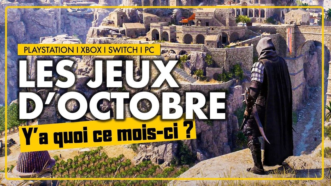 TOP 10 des sorties jeux vidéo en OCTOBRE 2024 ! 🎮