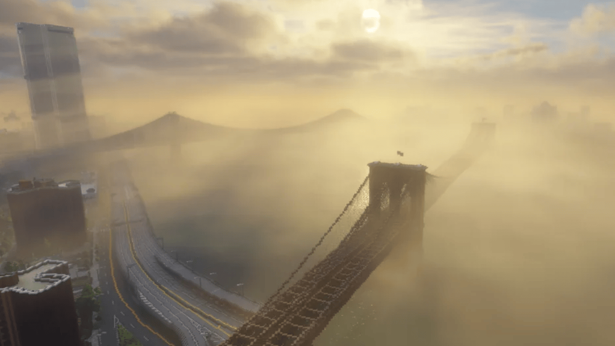 Les joueurs de Minecraft réalisent une incroyable reconstitution taille réelle de New York dans le jeu