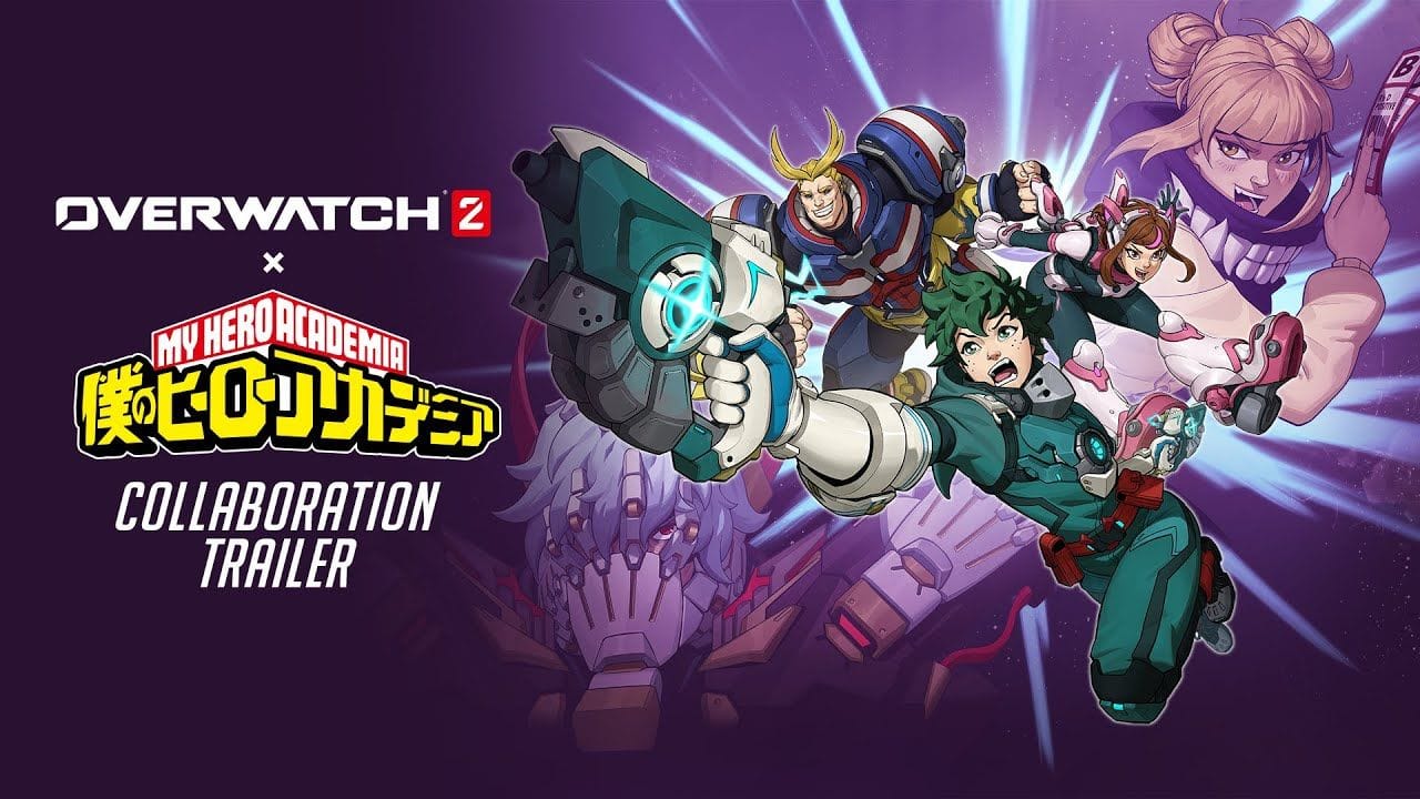 Le manga My Hero Academia s'invite dans Overwatch 2 avec cinq nouveaux costumes