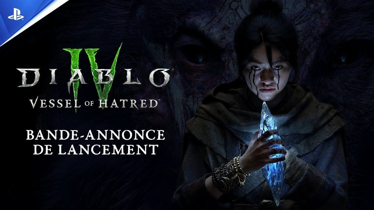 Diablo IV - Trailer de lancement de Vessel of Hatred | PS5, PS4