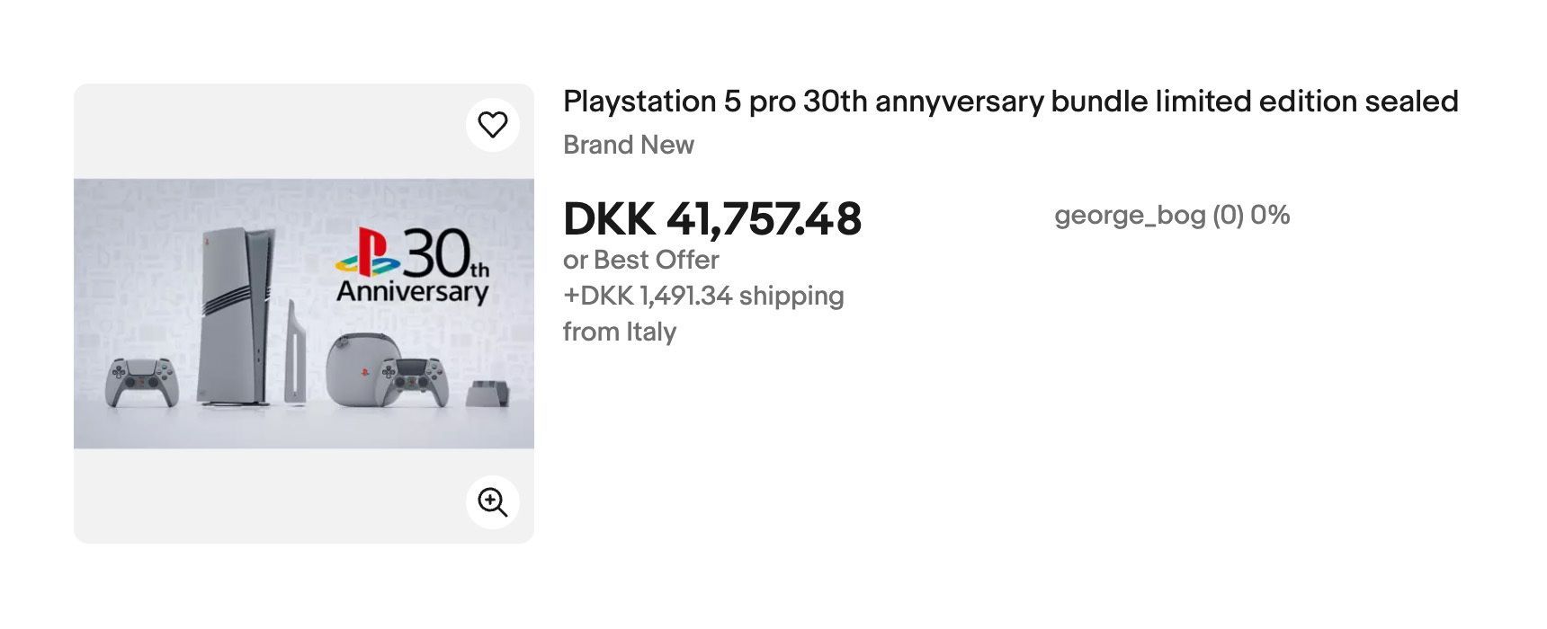 Si tu veux une PS5 30th Anniversary Edition au Japon, tu dois justifier de 30 heures de jeu.