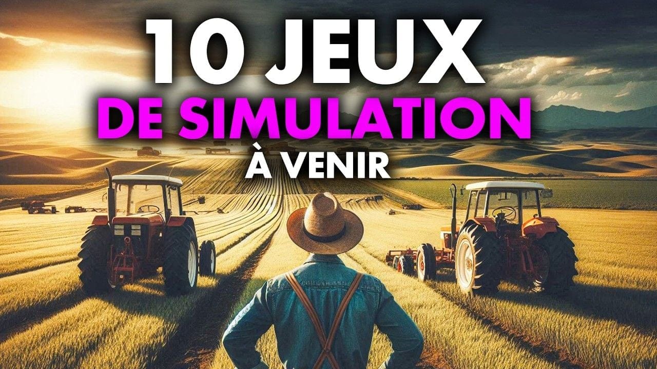 10 JEUX de SIMULATION à venir fin 2024 et 2025 (Inzoi, Flight Simulator 2024, Planet Coaster 2...)