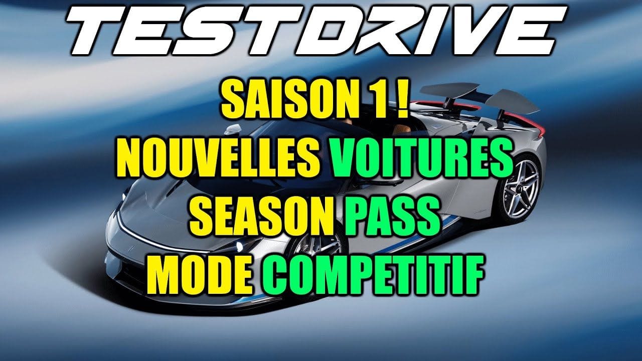 TEST DRIVE SOLAR CROWN : SAISON 1 : NOUVELLES VOITURES & MODES DE JEU