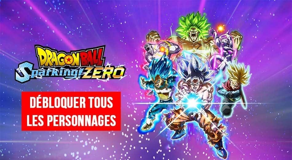 Comment débloquer tous les personnages cachés de Dragon Ball Sparking Zero | Generation Game