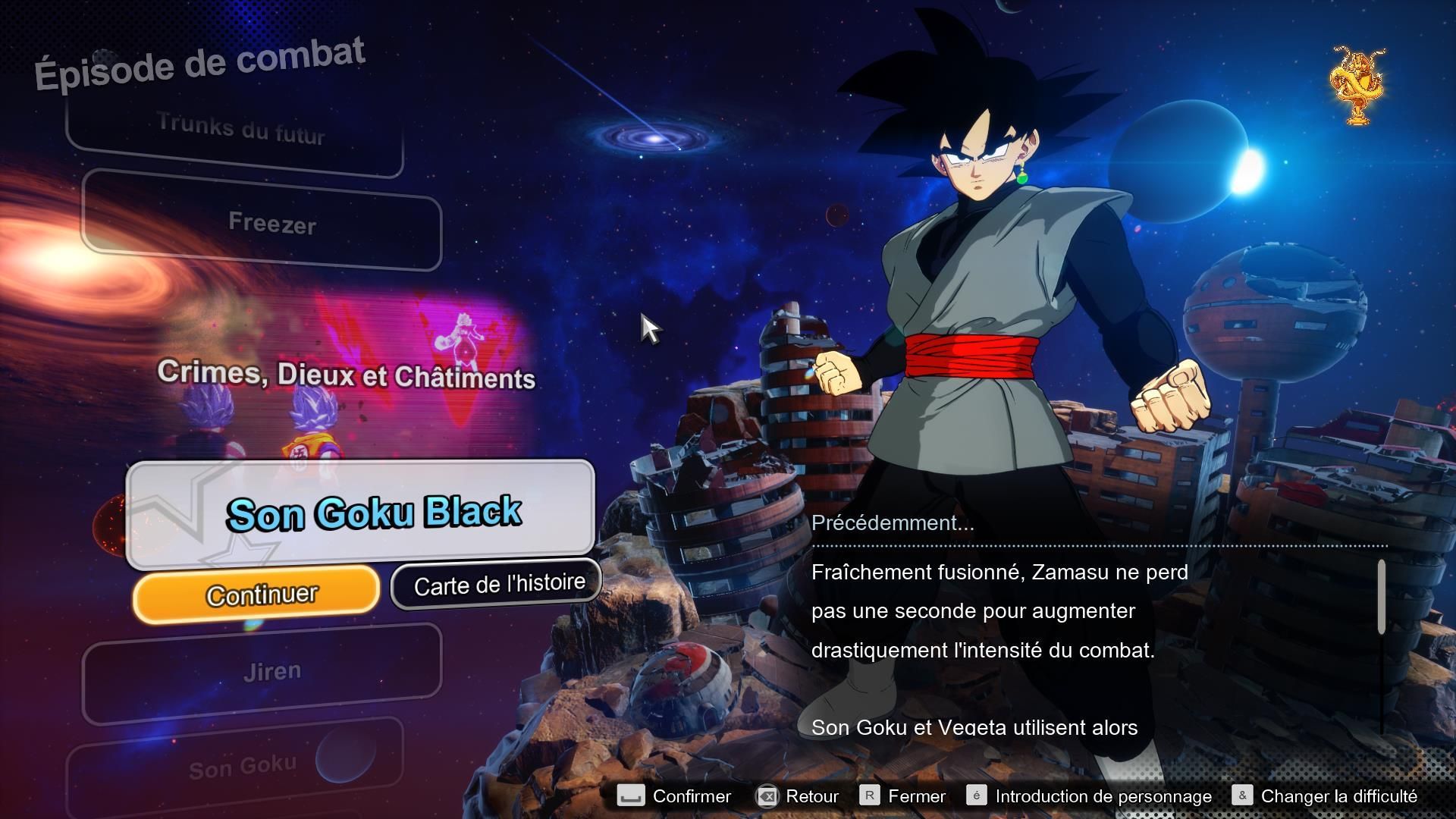 Débloquer toutes les routes de Goku Black | Guide Dragon Ball Sparking Zero