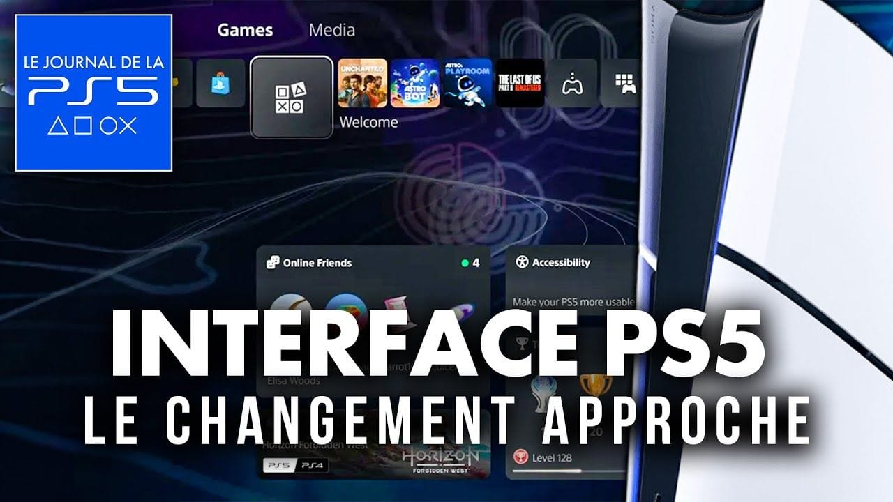 PS5 : Bonne nouvelle pour la NOUVELLE INTERFACE ! 💥 Mais il faudra être encore un peu patient !