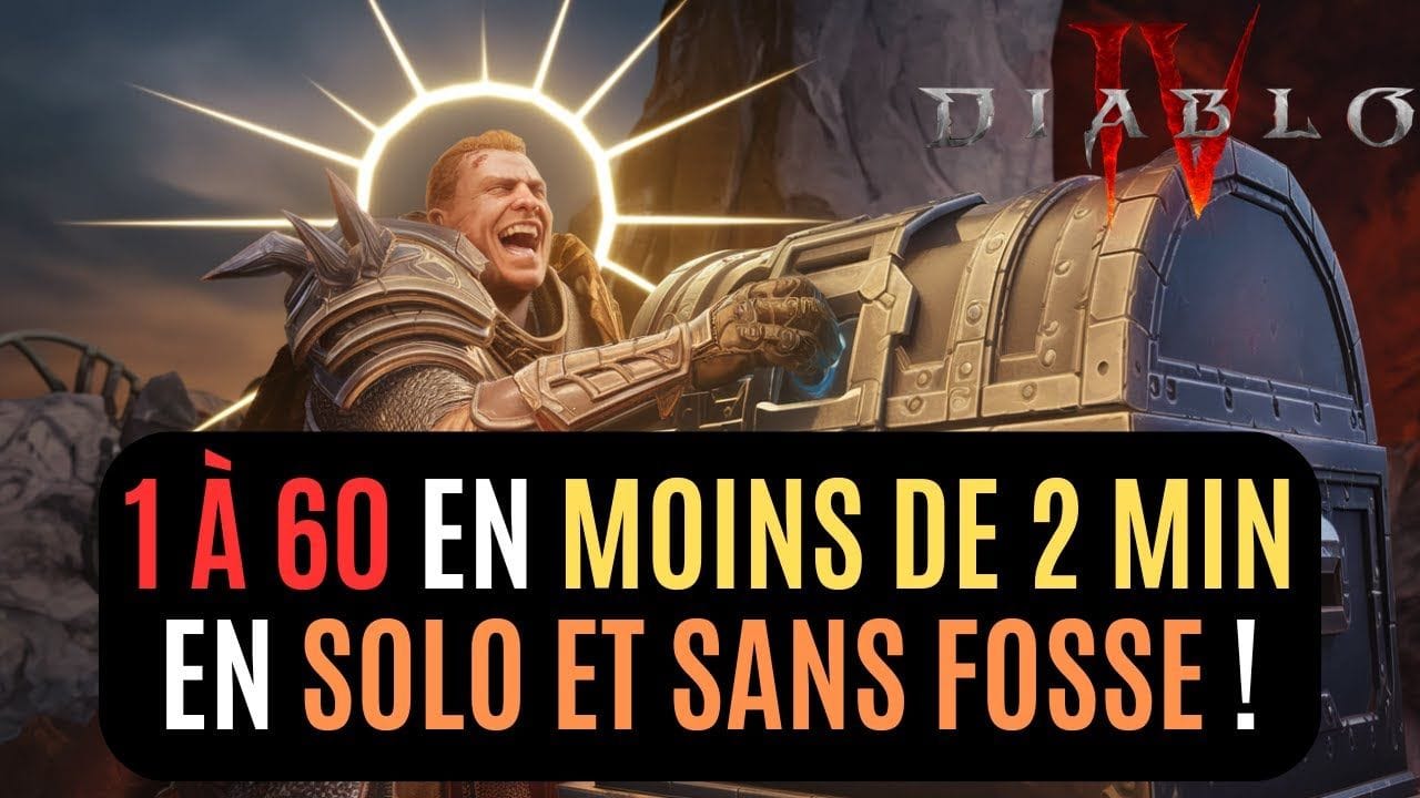 Power Leveling De Rerolls 1 à 60 En Moins De Deux Minutes En Solo Et Sans Fosse !