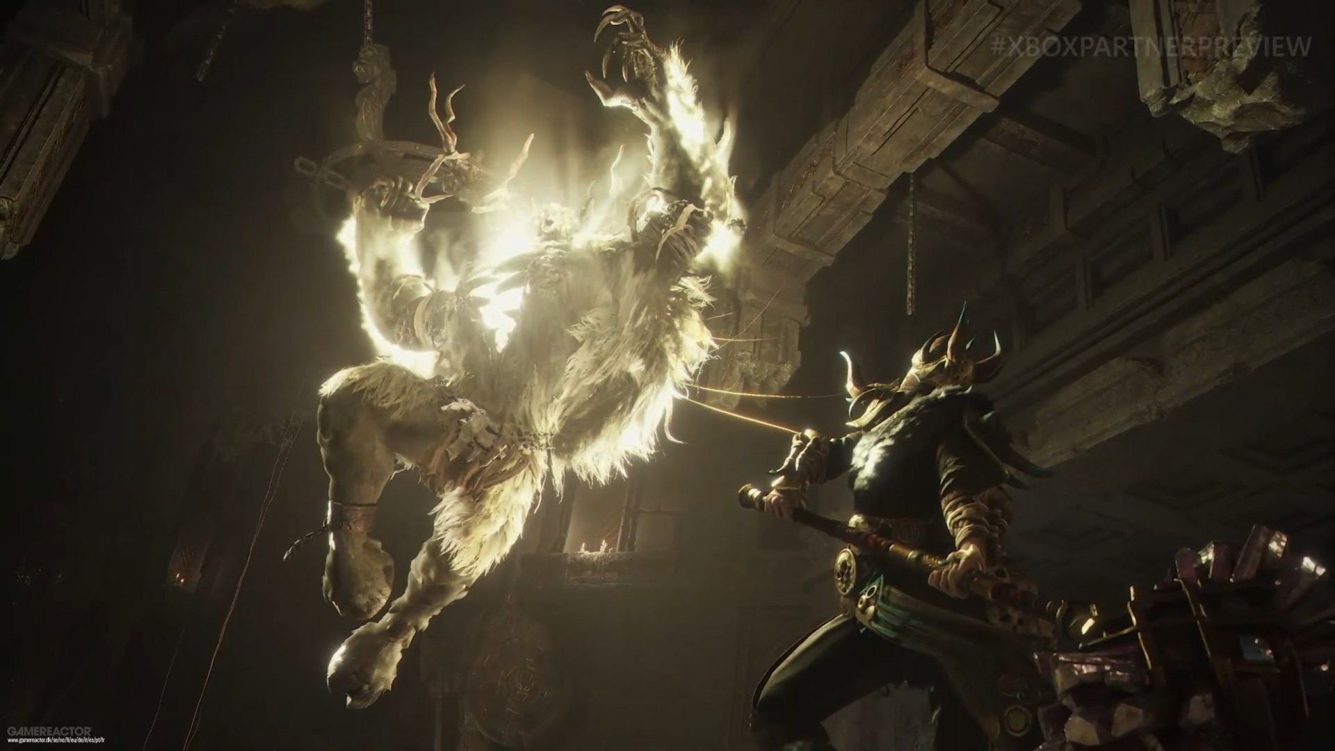 Mistfall Hunter a l'esthétique d'un Souls avec des mécanismes d'extraction