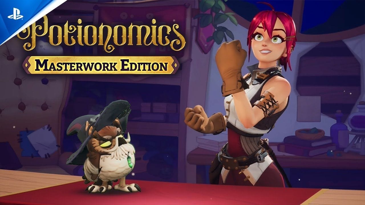 Potionomics: Masterwork Edition - Launch Trailer | PS5 Games