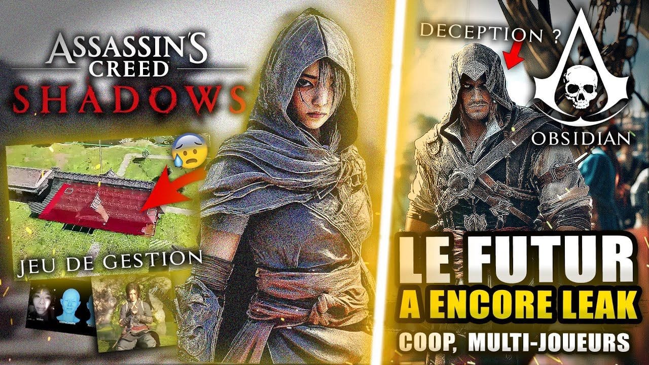 Assassin's Creed Shadows : FAUSSE Co-op & Jeu de GESTION !! Multi-joueurs, BLACK FLAG REMAKE (Leak)