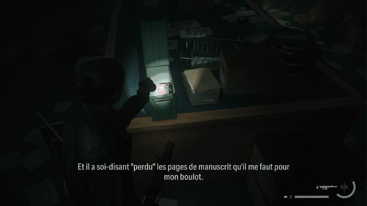 Alan Wake 2 DLC The Lake House - Trophée Assassin et victime