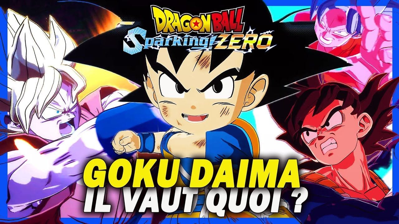 Dragon Ball Sparking Zero : je teste GOKU DAIMA + furies des 19 Son Goku (Gameplay 4K)