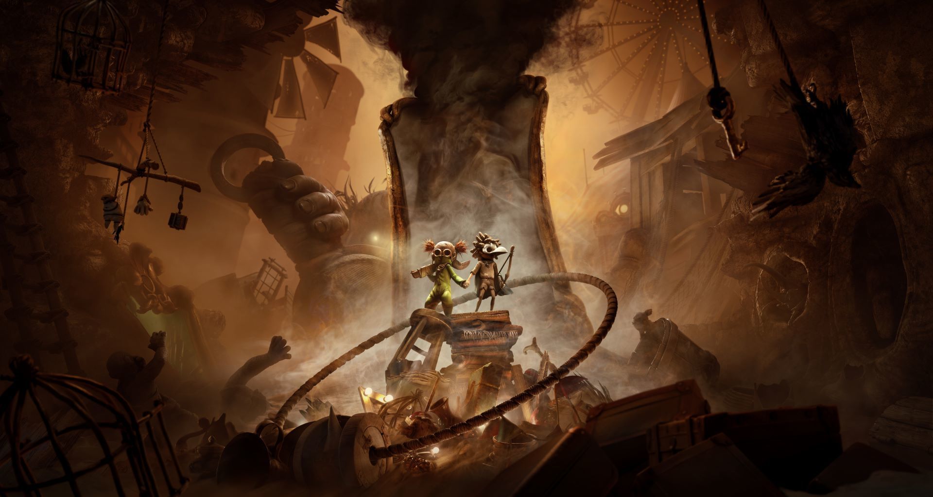 Quelqu'un te surveille manifestement à tout moment dans. Little Nightmares 3