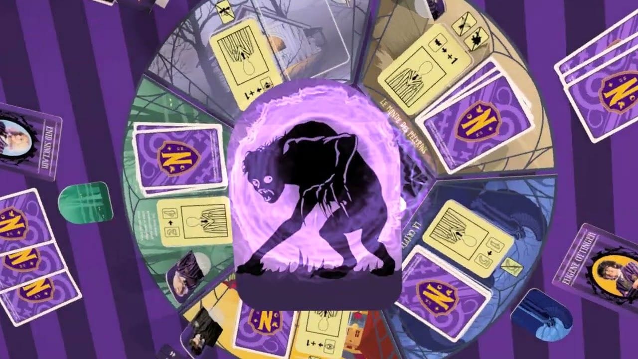 Mercredi : L'Attaque du Hyde - Le Jeu de Société de la série Netflix !
