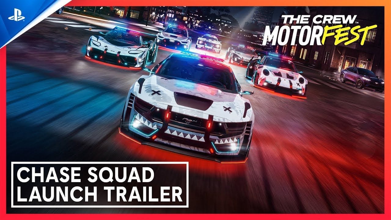 The Crew Motorfest - Chase Squad Launch Trailer | PS5 & PS4 Games