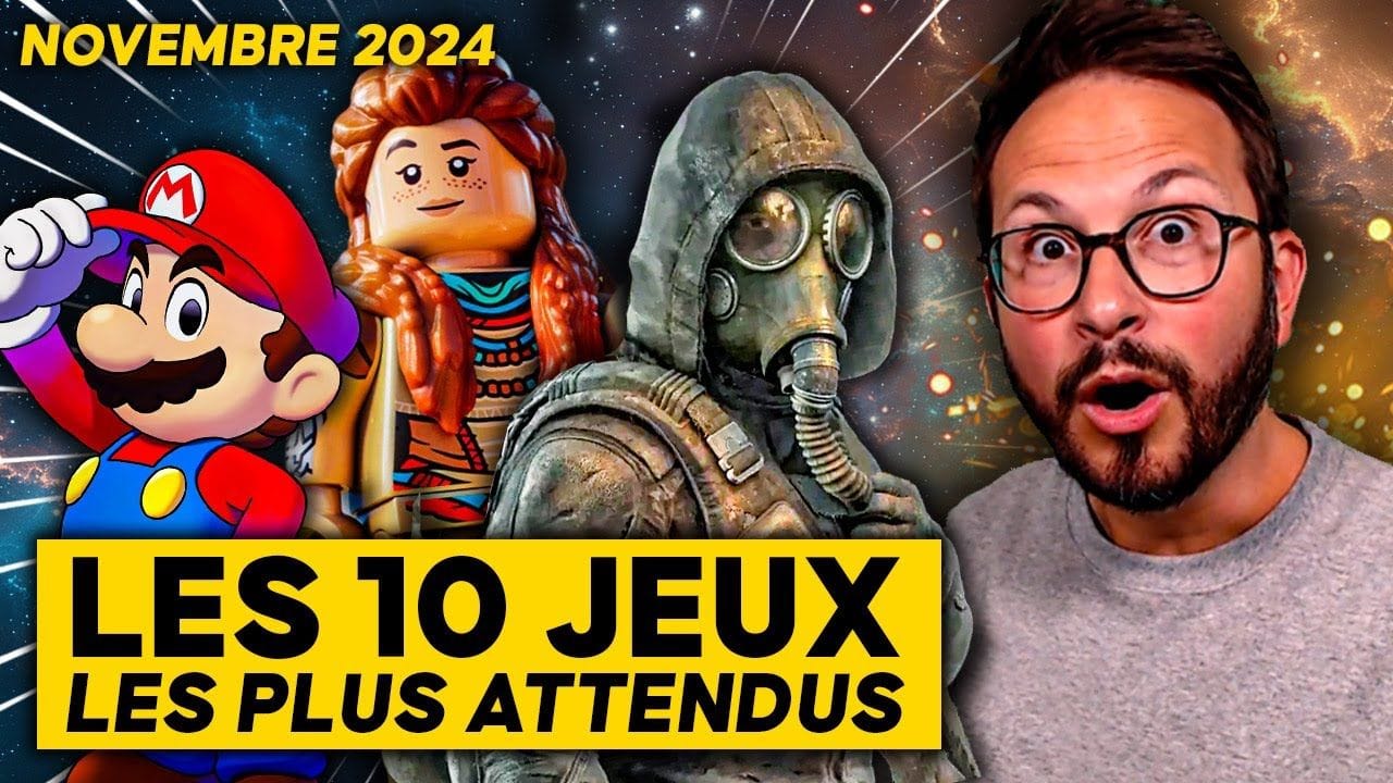 Les 10 Jeux Vidéo les plus attendus sur PS5, Nintendo Switch, Xbox et PC 🌟 Novembre 2024