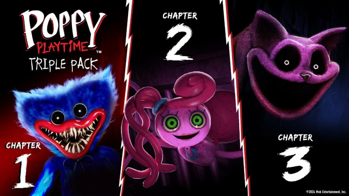 GEEKNPLAY - Poppy Playtime - Le jeu d'horreur est disponible en triple pack physique sur PlayStation 5