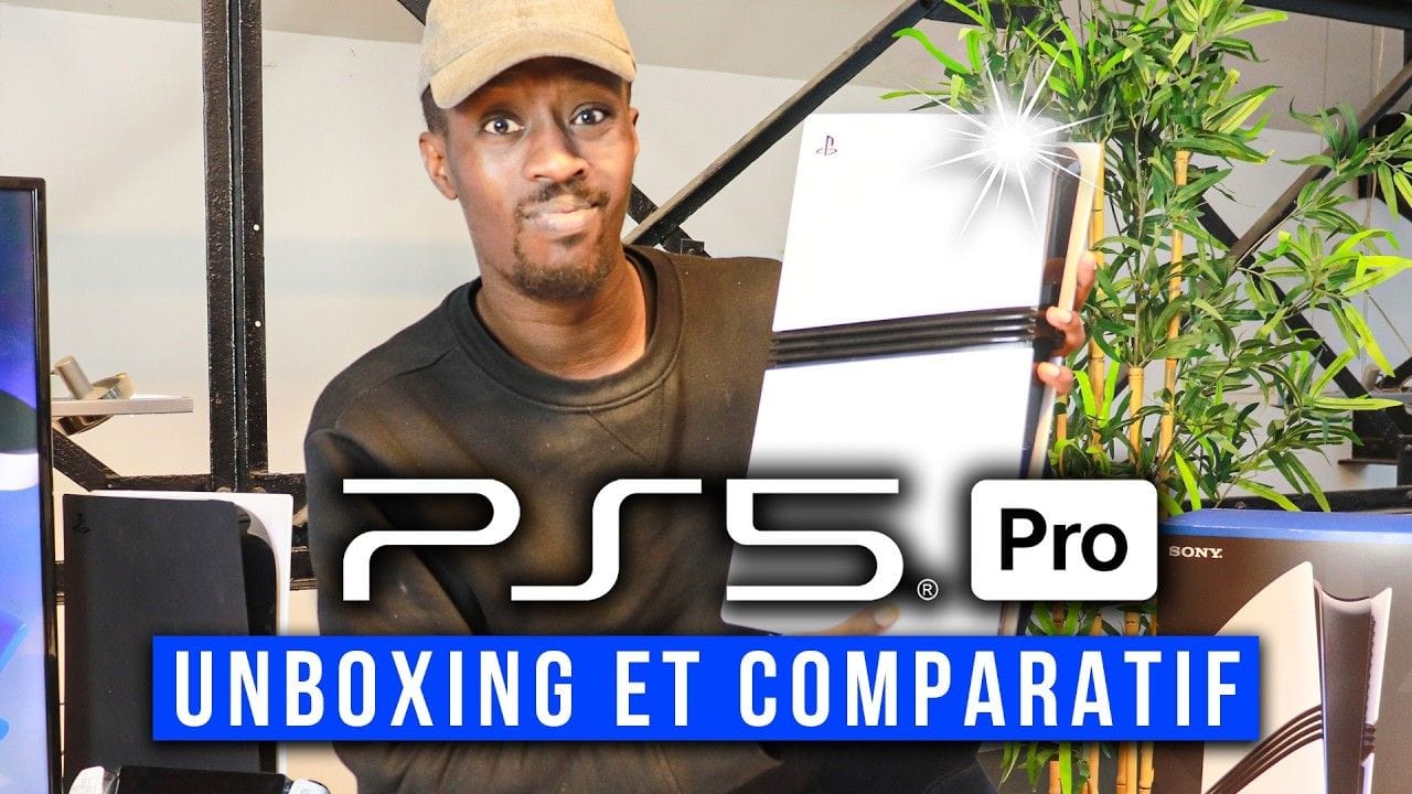 PS5 PRO : Je déballe la NOUVELLE PLAYSTATION 5 PRO ! 💥 Comparatif, 1er aperçu, Lecteur de disque