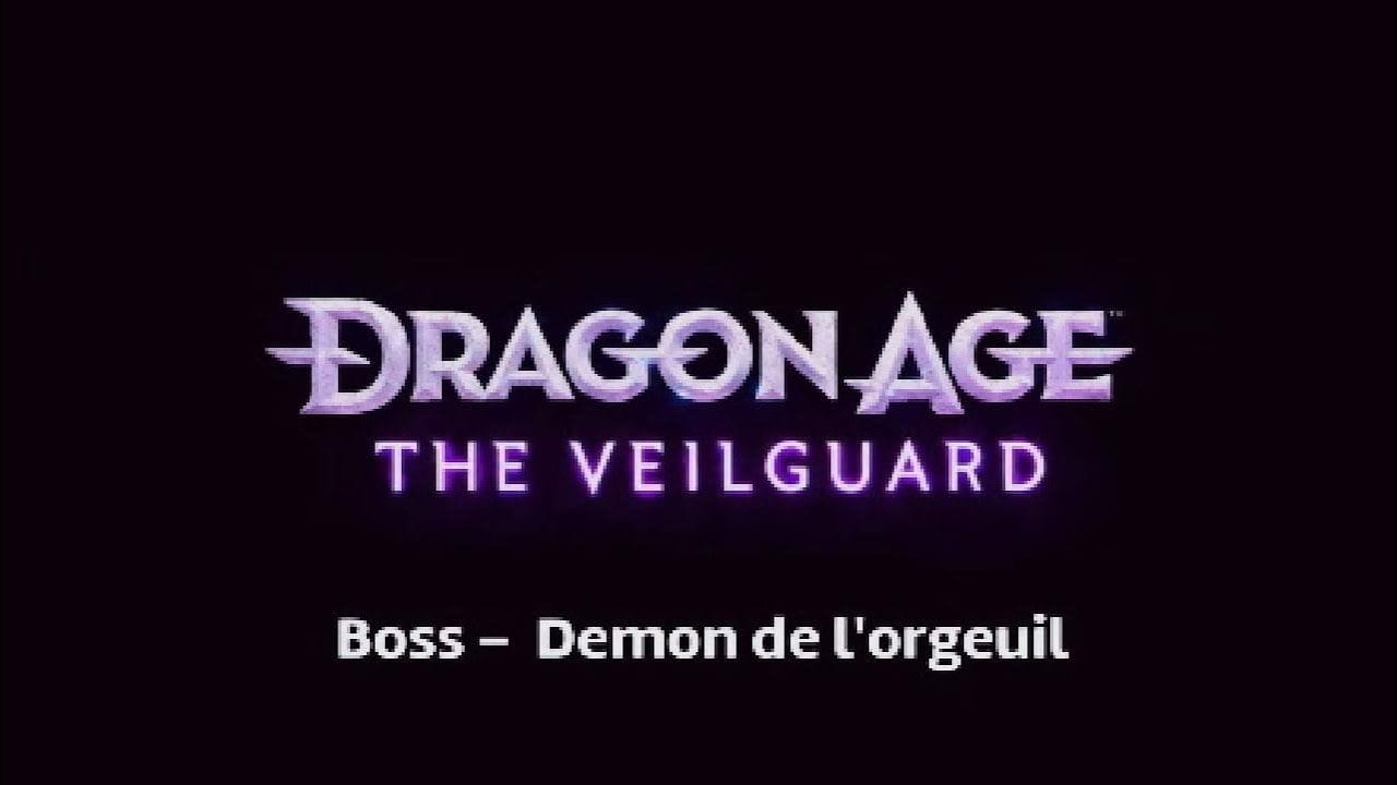 Dragon Age : The Veilguard - Boss Demon de l'orgueil