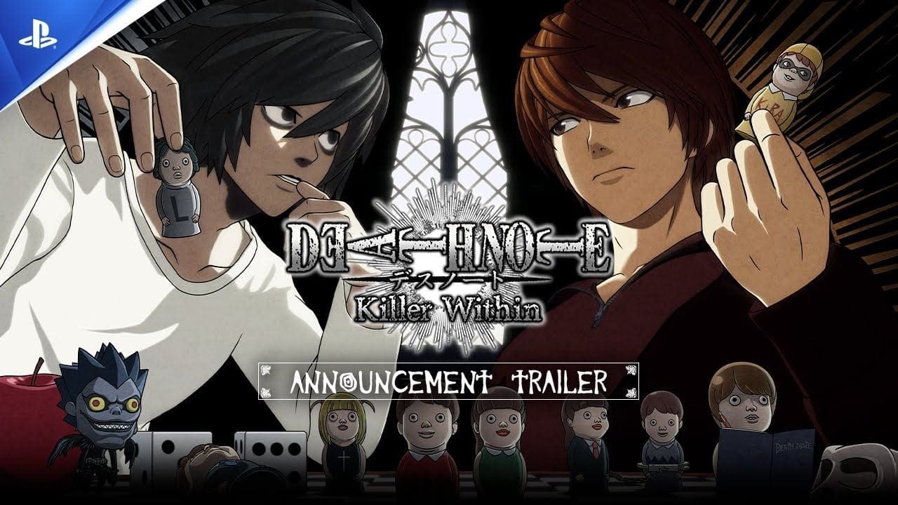 DEATH NOTE Killer Within - Trailer d'annonce | PS5, PS4