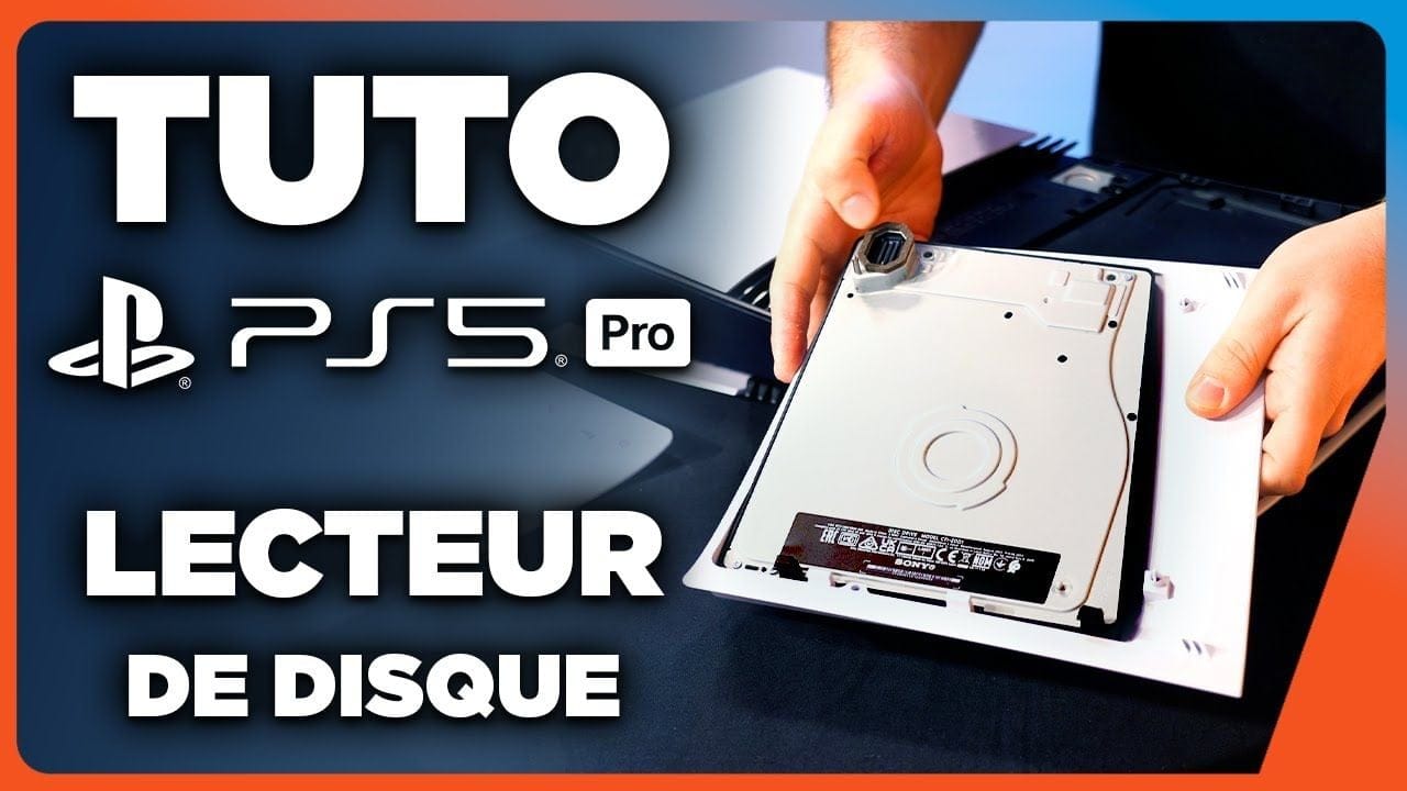TUTO PLAYSTATION 5 PRO : Comment installer un lecteur de disque ?
