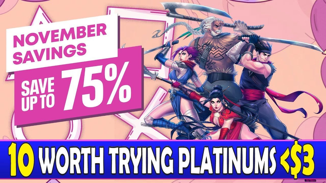 10 Platinum Games Worth Trying for Under $3 - PSN November Savings