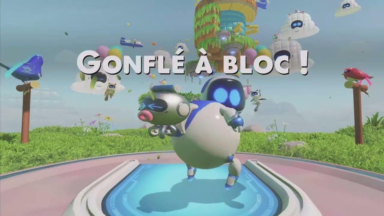 ASTRO BOT Nouveau SpeedRun Planète Gonflé à Bloc