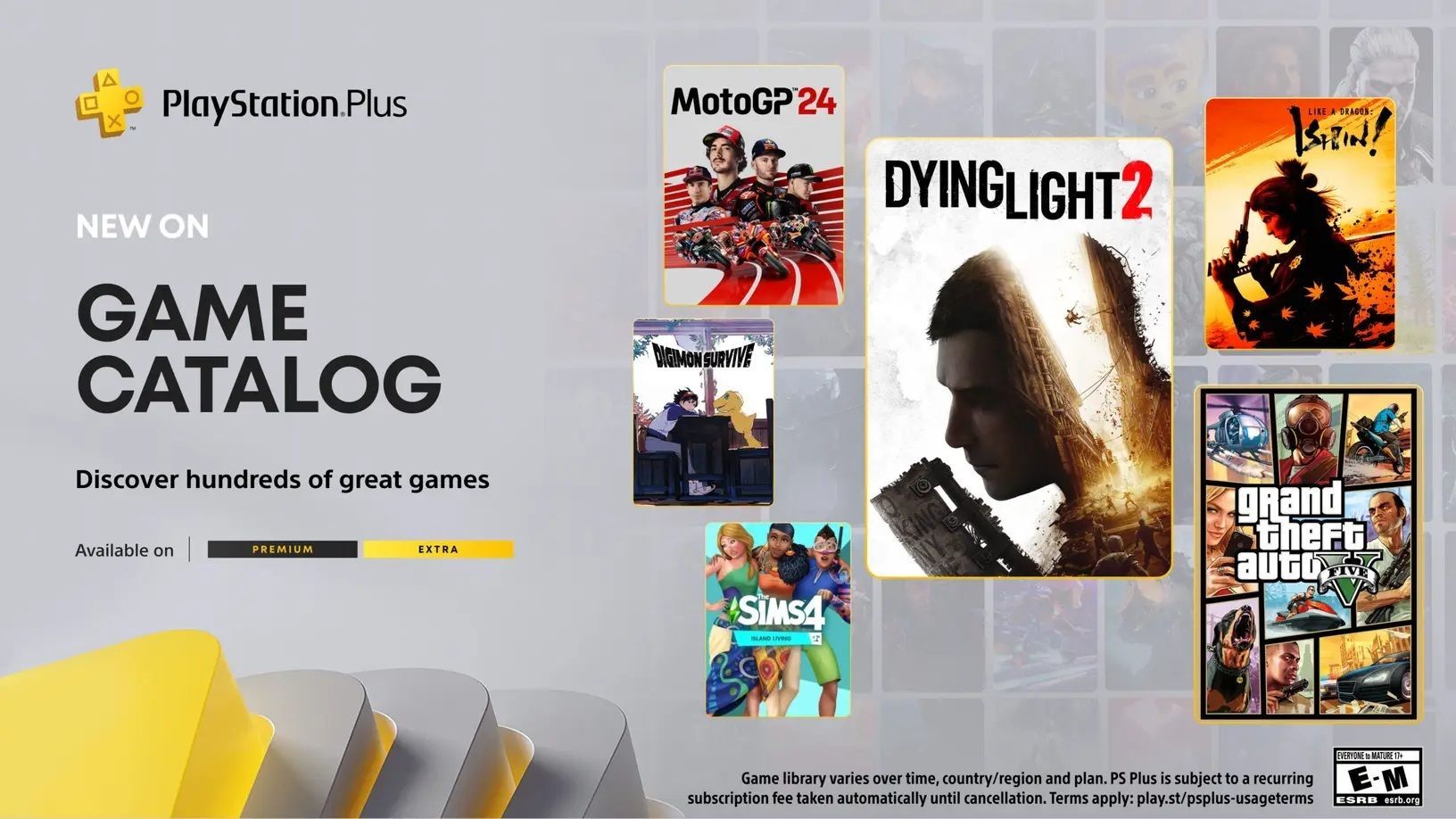 PlayStation Plus reçoit GTA V, Resistance, Dying Light 2 et plus encore la semaine prochaine.