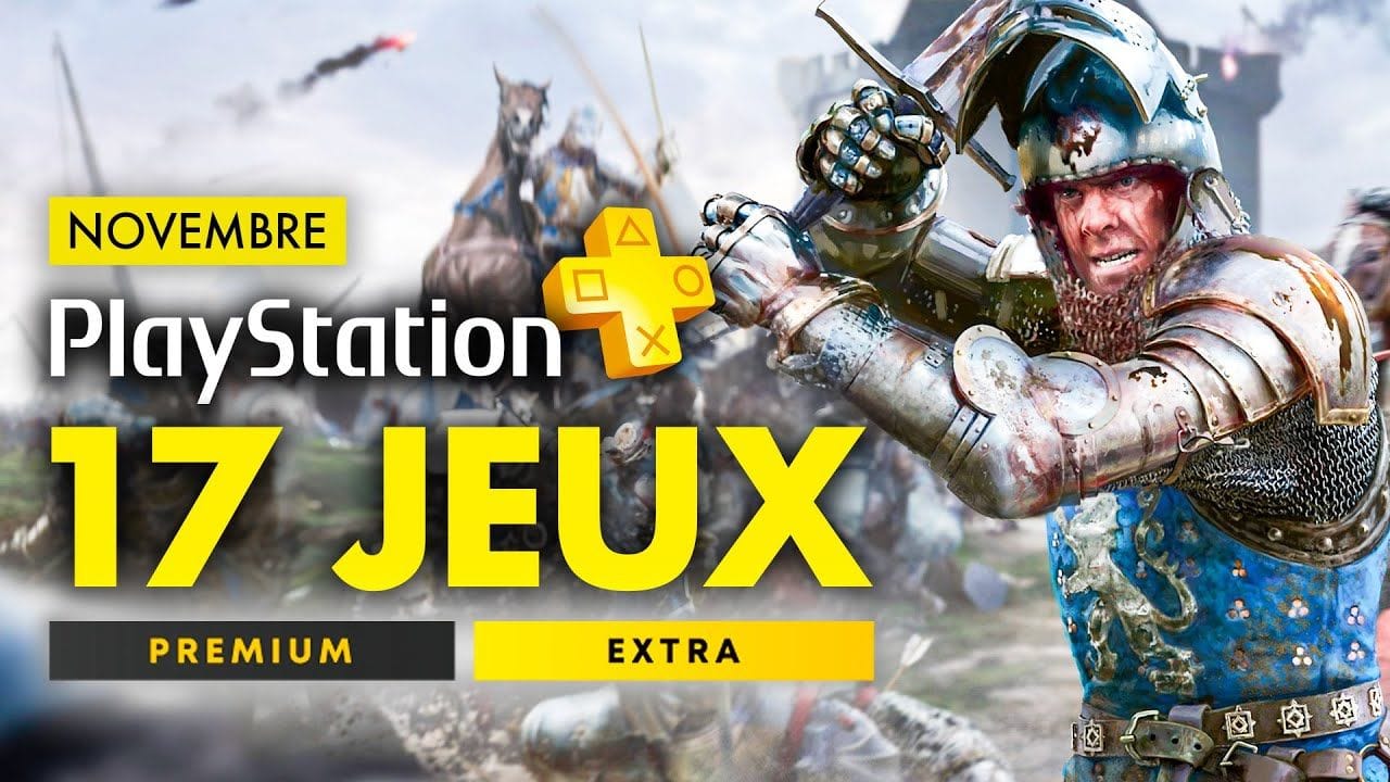 PlayStation Plus PS4 & PS5 | NOVEMBRE 2024 : Les JEUX du PS Plus Extra & Premium ! 🔥