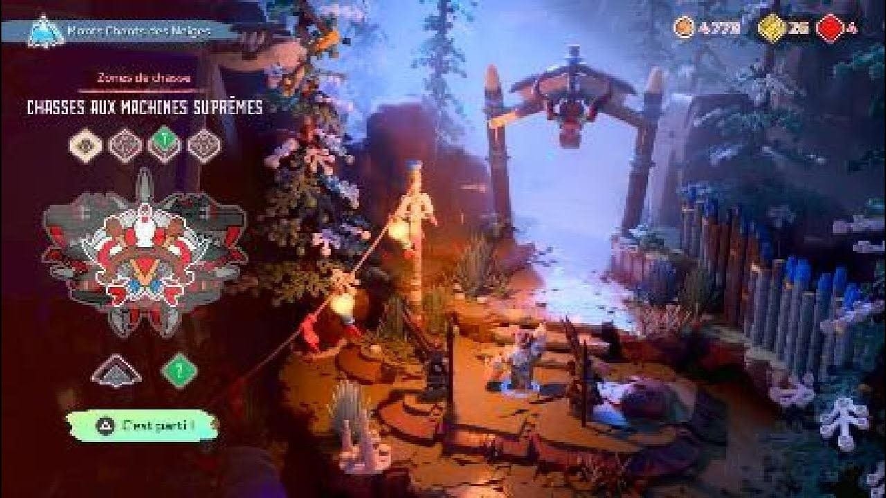 LEGO HORIZON Adventure Chasses aux Machines Suprêmes - Monts Chants des neiges